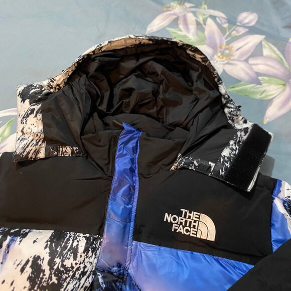 Supreme x The North Face Mountain Print Down Jacket - Picture 2 of 14